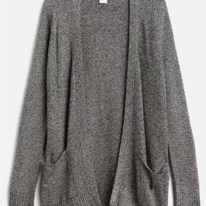 Cotton Emporium Charcoal Cardigan